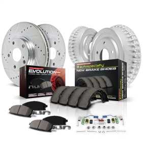 Z23 Evolution Sport Performance 1-Click Pad/Rotor/Drum And Shoe Kit K15038DK